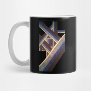 Blue Figure Mug